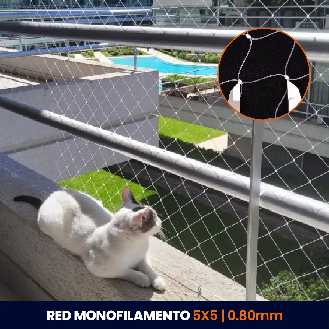 Kit Red Monofilamento - Traslucida - 5x5 - 0.80mm - 3m²